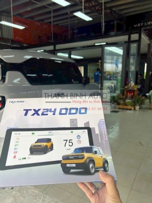 Màn hình ODO TEXPAD TX24 lắp đặt zin cho xe VF3